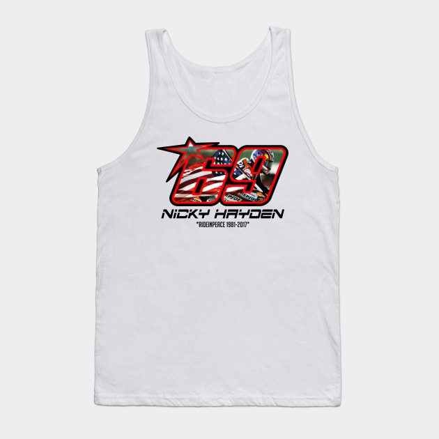 Nicky hayden Tank Top by Niken12